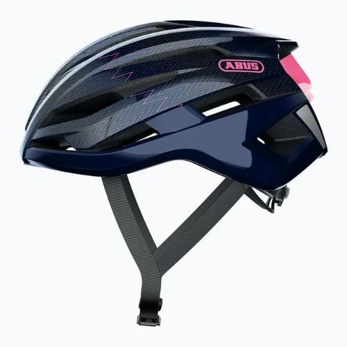 Cască de bicicletă ABUS StormChaser zigzag blue