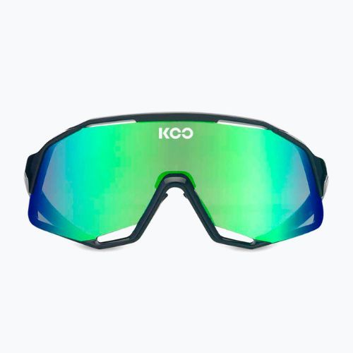 Ochelari de soare Koo Demos black/green mirror