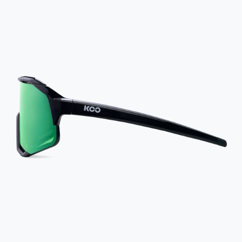 Ochelari de soare Koo Demos black/green mirror