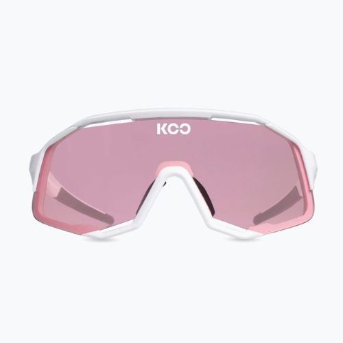 Ochelari de soare Koo Demos white/photochromic pink
