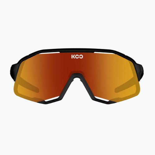 Ochelari de soare Koo Demos black matt/red mirror