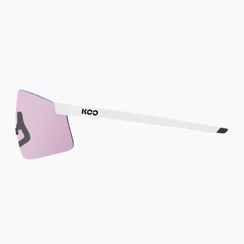 Ochelari de soare Koo Nova white matt/photochromic pink