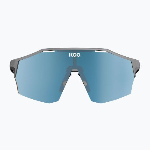 Ochelari de soare Koo Alibi grey matt/turquoise mirror