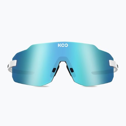 Ochelari de soare Koo Supernova white/turquoise mirror