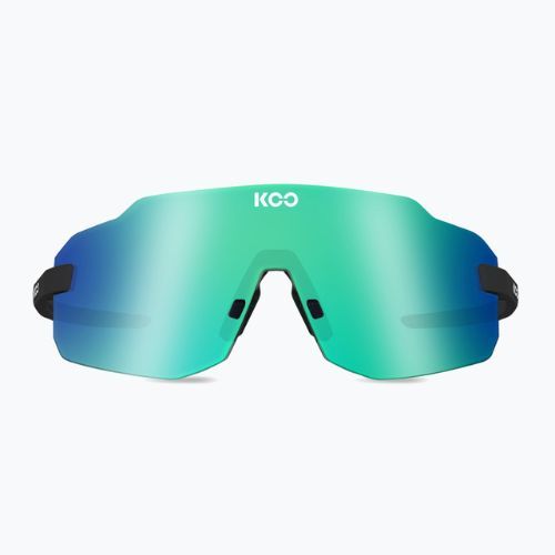 Ochelari de soare Koo Supernova black matt/green mirror