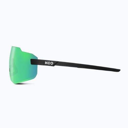 Ochelari de soare Koo Supernova black matt/green mirror
