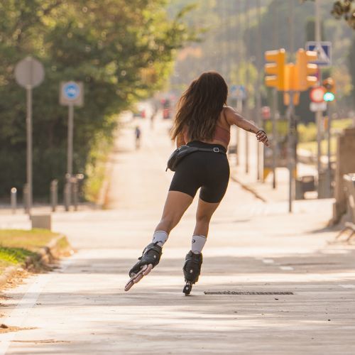 Powerslide Radon 90 bronz patine cu role pentru femei