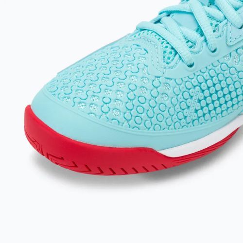 Încălțăminte de tenis pentru femei Mizuno Wave Exceed Tour 5 AC tanger turquoise/fiery coral 2/white