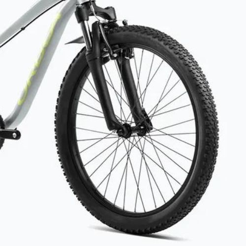 Bicicletă pentru copii Orbea MX 24 XC 2024 silver/spicy lime