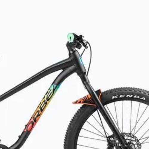 Bicicletă pentru copii Orbea Laufey 24 H30 2024 black/rainbow