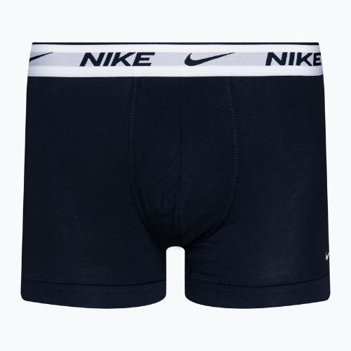 Boxeri pentru bărbați Nike Everyday Cotton Stretch Trunk 3 pary blue/orange/red