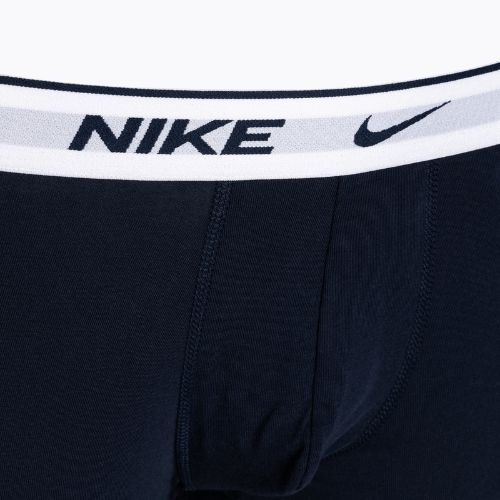 Boxeri pentru bărbați Nike Everyday Cotton Stretch Trunk 3 pary blue/orange/red
