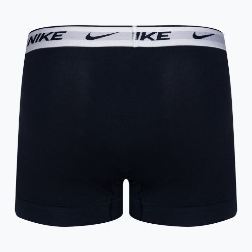 Boxeri pentru bărbați Nike Everyday Cotton Stretch Trunk 3 pary blue/orange/red