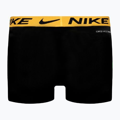 Boxeri pentru bărbați Nike Dri-FIT Cotton Trunk 3 pary fuxia/yellow/turquoise
