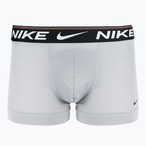 Boxeri pentru bărbați Nike Dri-FIT Ultra Comfort Trunk 3 pary grey/orange