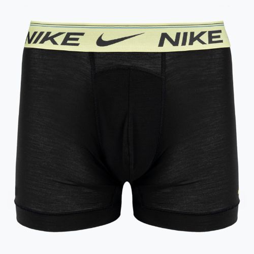 Boxeri pentru bărbați Nike Dri-FIT Ultra Comfort Brief 3 pary black/yellow/fuxia