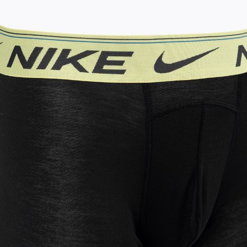 Boxeri pentru bărbați Nike Dri-FIT Ultra Comfort Brief 3 pary black/yellow/fuxia