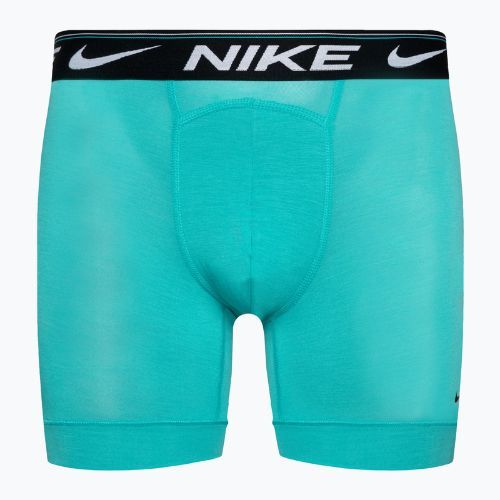 Boxeri pentru bărbați Nike Dri-FIT Ultra Comfort Brief 3 pary blue/grey/turquise