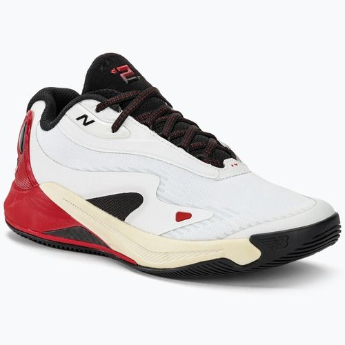 New Balance Kawhi 4 alb / roșu adevărat pantofi de baschet