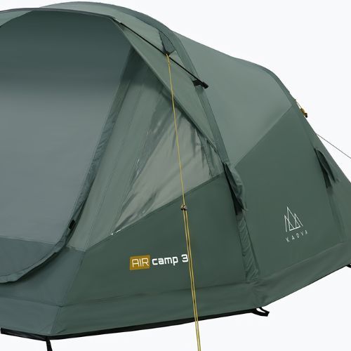 Cort de camping gonflabil pentru 3 persoane KADVA AIRcamp 3 verde