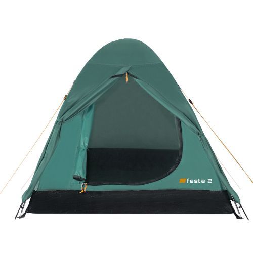 Cort de camping pentru 2-persoane KADVA Festa 2 verde