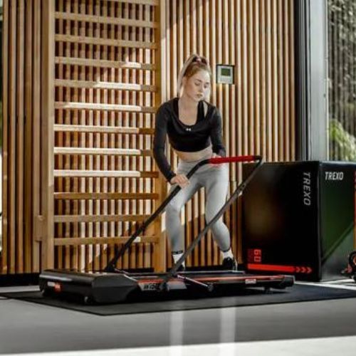 Bandă de alergare electrică XTREXO Walking Pad W150 neagră