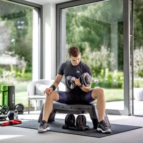 Halteră reglabilă XTREXO TXO-B4W002 24 kg negru