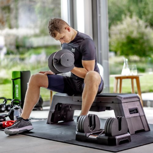 Halteră reglabilă XTREXO TXO-B4W005 32 kg negru