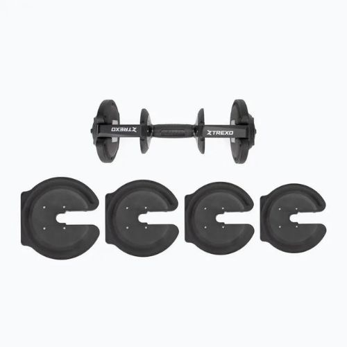 Halteră reglabilă XTREXO TXO-B4W003 18 kg negru