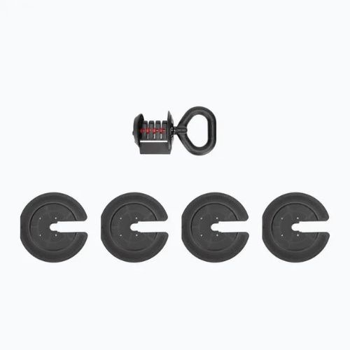 Kettlebell reglabil XTREXO TXO-B4W004 12 kg negru