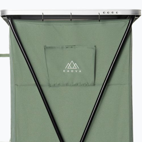 Dulap turistic KADVA CAMPshelf 24 verde