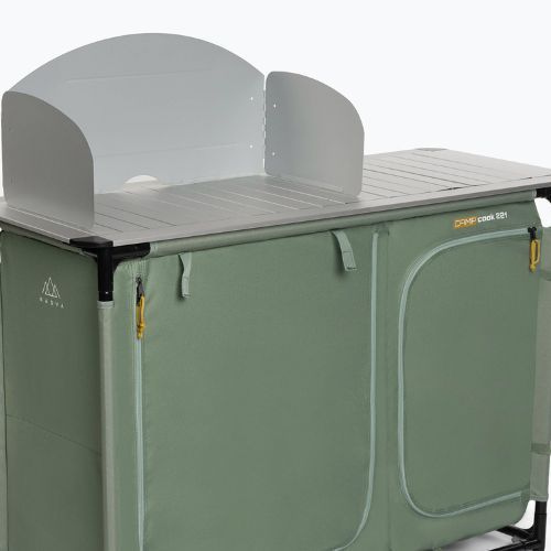 Dulap de bucătărie turistic KADVA CAMPcook 221 verde