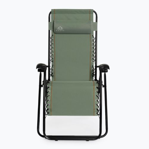 Scaun turistic / șezlong KADVA CAMPchair 2.0 verde