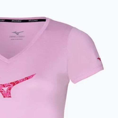 Tricou de alergat pentru femei  Mizuno Impulse Core RB Tee pink lavender