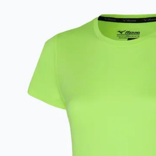 Tricou de alergat pentru femei  Mizuno Impulse Core Tee neolime