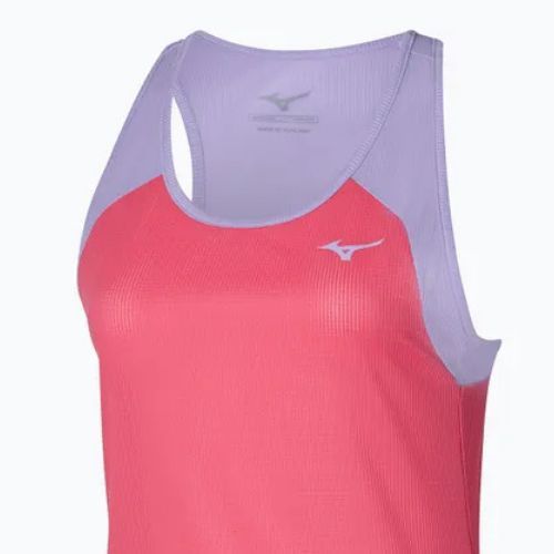 Tank top de alergare pentru femei Mizuno DryAeroFlow Tank sunkissed coral