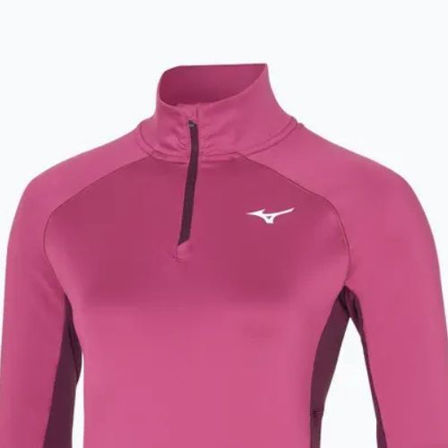 Bluză de alergat pentru femei Mizuno Warmalite HZ magenta haze