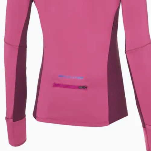 Bluză de alergat pentru femei Mizuno Warmalite HZ magenta haze