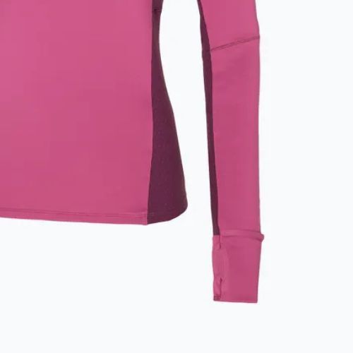 Bluză de alergat pentru femei Mizuno Warmalite HZ magenta haze