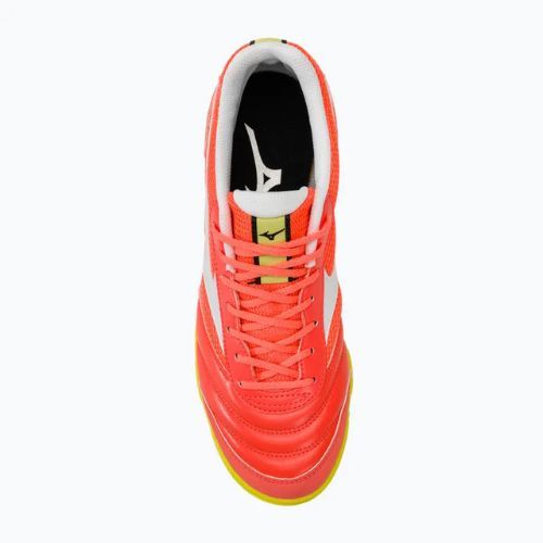 Încălțăminte de fotbal pentru bărbați  Mizuno Morelia Sala Club TF neon flame/white