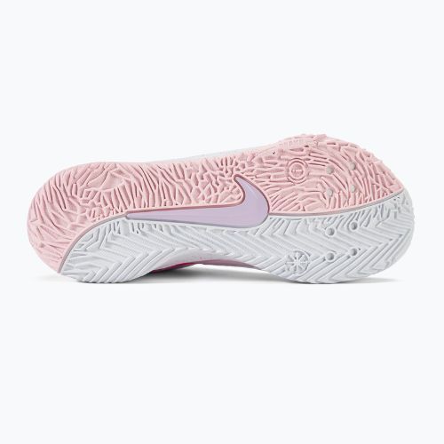 Pantofi de volei Nike Zoom Hyperace 3 SE alb/roz intens/spumă mentă/ceață violet/spumă roz