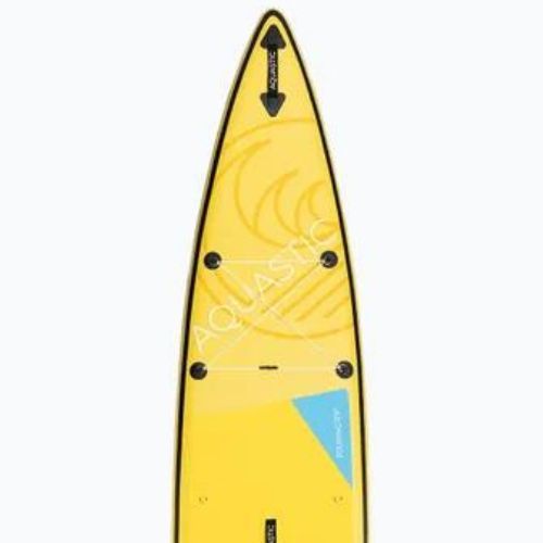 Placă SUP AQUASTIC Touring 12'6" galben