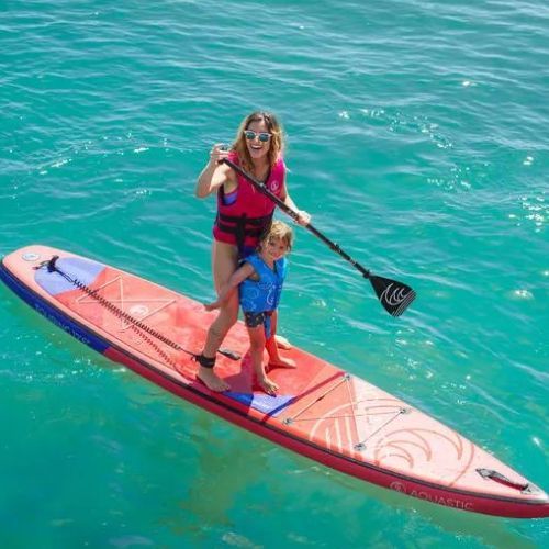 Placă SUP AQUASTIC Touring 12'6" 2024 roșu