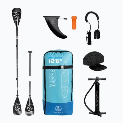 Placă SUP AQUASTIC Touring 12'6" 2024 blue