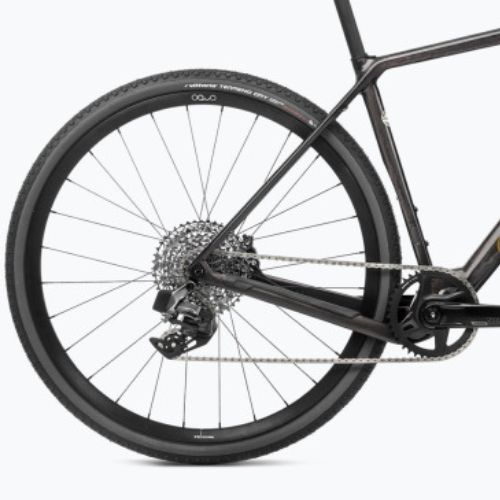 Bicicletă gravel  Orbea Terra M31e Team 1X 2024 cosmic carbon view/metallic olive green