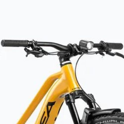 Bicicleta electrică Orbea Kemen Mid SUV 30 540Wh 2024 mango / negru