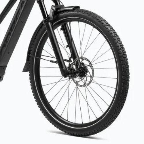 Bicicleta electrică Orbea Kemen Mid SUV 30 540Wh 2024 negru metalizat de noapte metalică