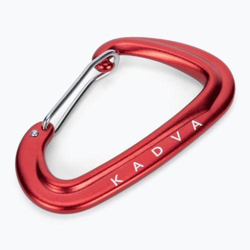 Carabinier pentru montarea hamacului KADVA Hammock Carabinier roșu