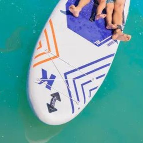 Placă SUP AQUASTIC Kalbarri 10'8" albă