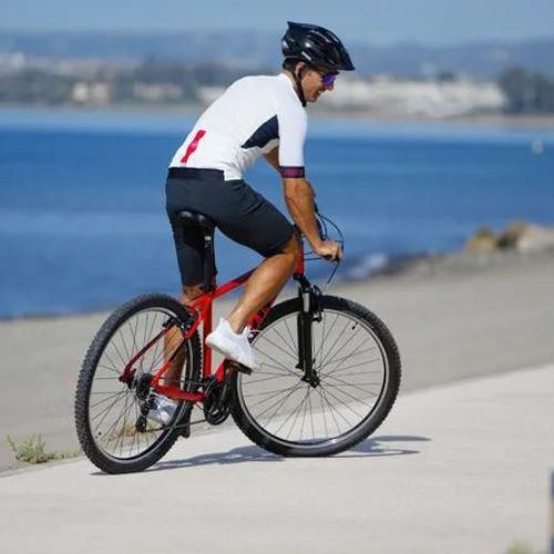 Bicicletă de munte pentru bărbați ATTABO ALPE 1.0 19" roșie